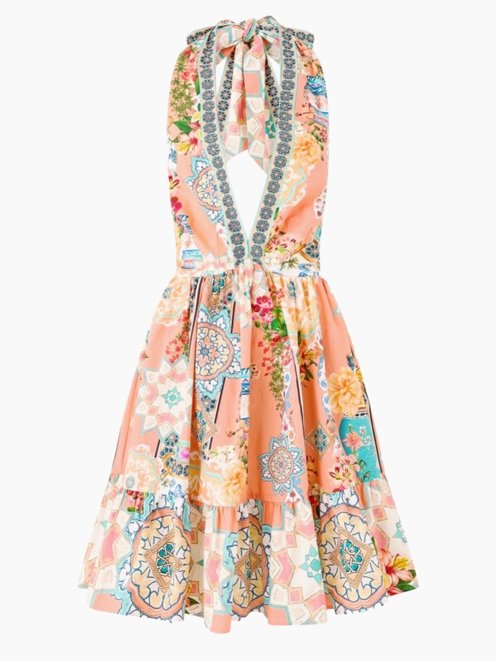 Camilla Meet me in Mallorca Halterneck Dress